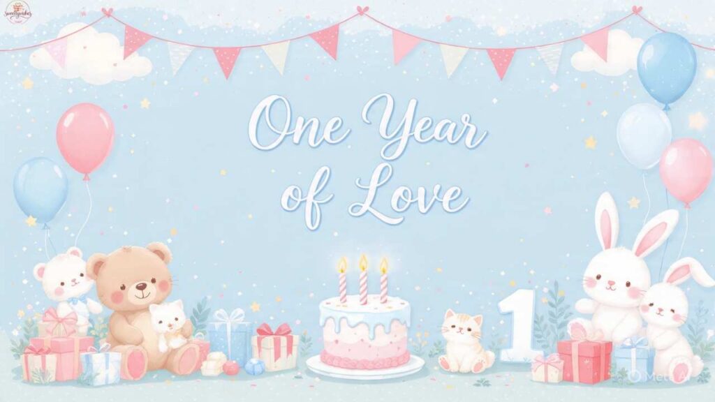 1st Birthday Wishes for Baby Girl from Father