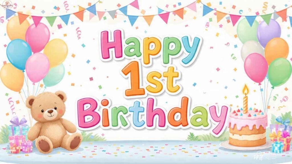 1st Birthday Wishes for Daughter