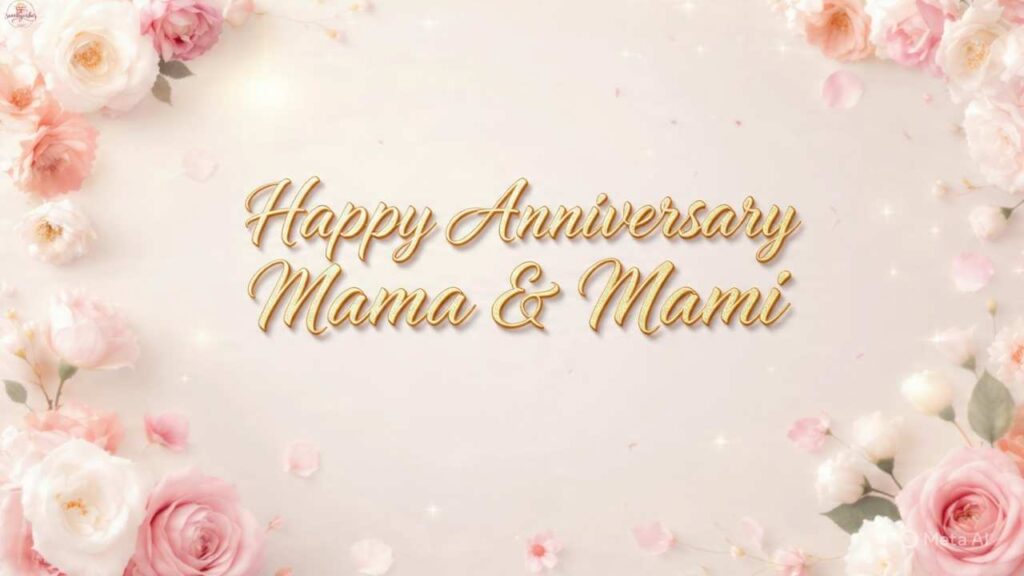 Anniversary Wishes For Mama Mami In Hindi
