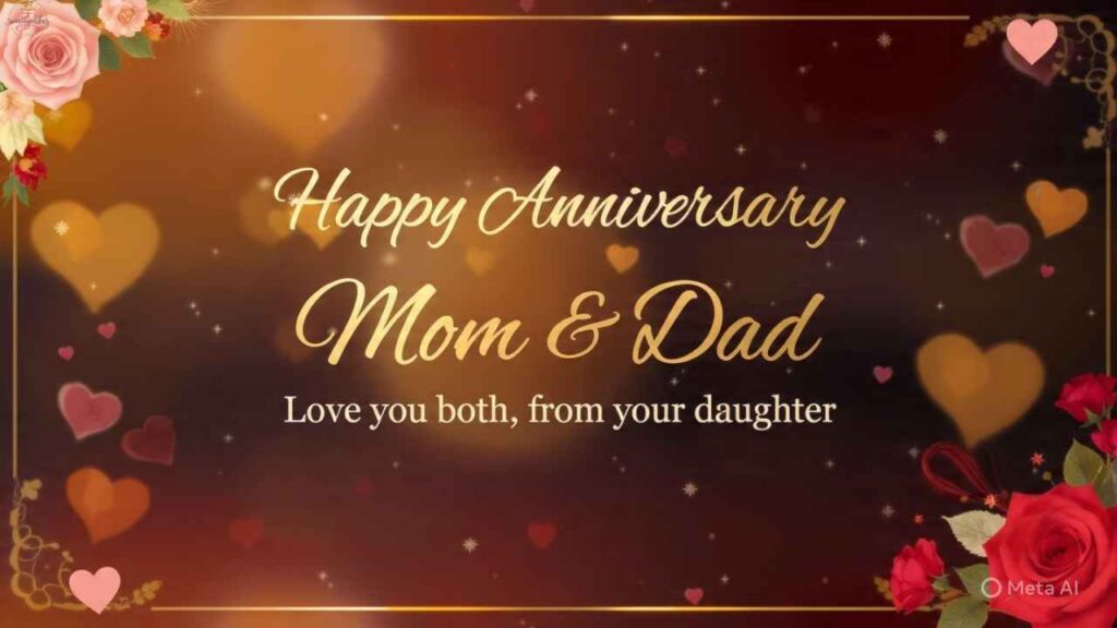 Anniversary Wishes for Parents from Daughter-in-Law