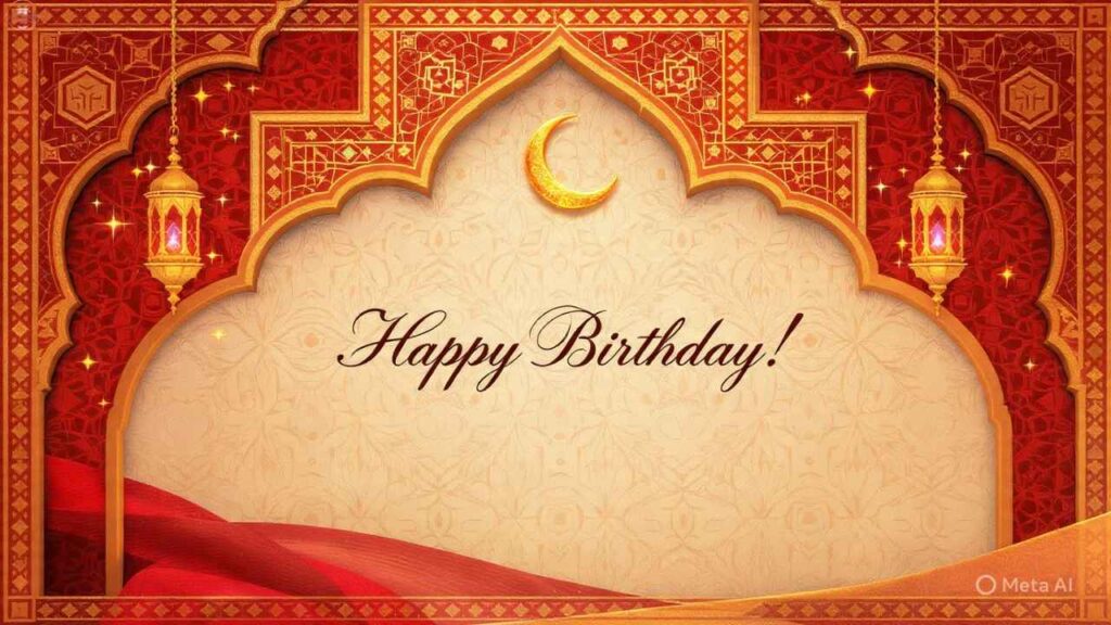 Emotional Birthday Wishes for a Friend in an Islamic Way