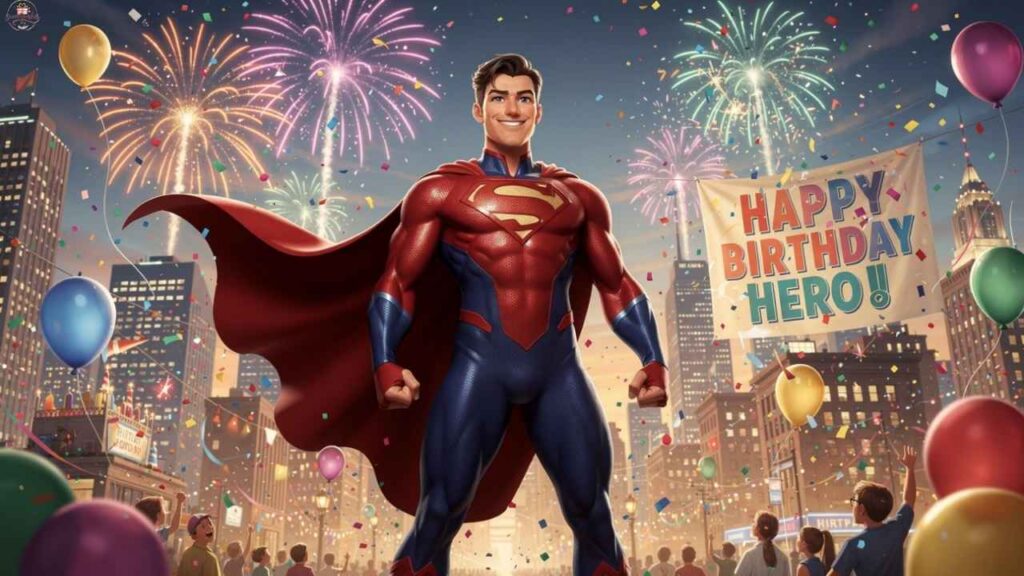 Funny Birthday Wishes for Your Hero Husband