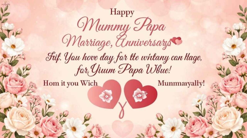 Happy Anniversary Messages for Parents From Children
