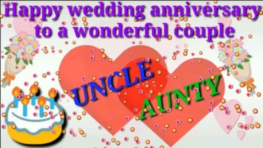 Heartfelt Wedding Anniversary Wishes to Uncle and Aunt