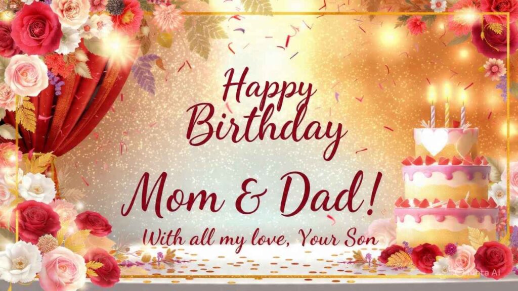Heartwarming Birthday Wishes for Parents from Son