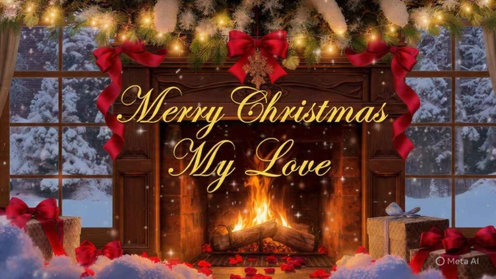 Merry Christmas Wishes to My Love Girlfriend