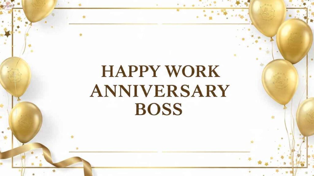Motivational Anniversary Wishes for Boss