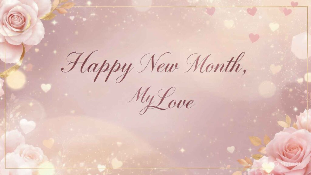 New Month Wishes For Long-Distance Love