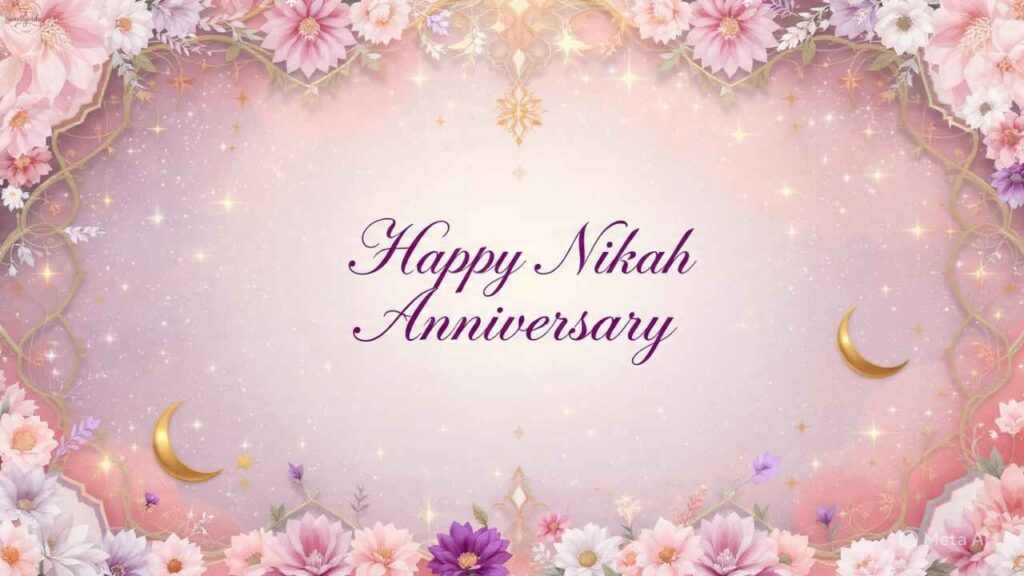 Romantic Nikah Anniversary Wishes