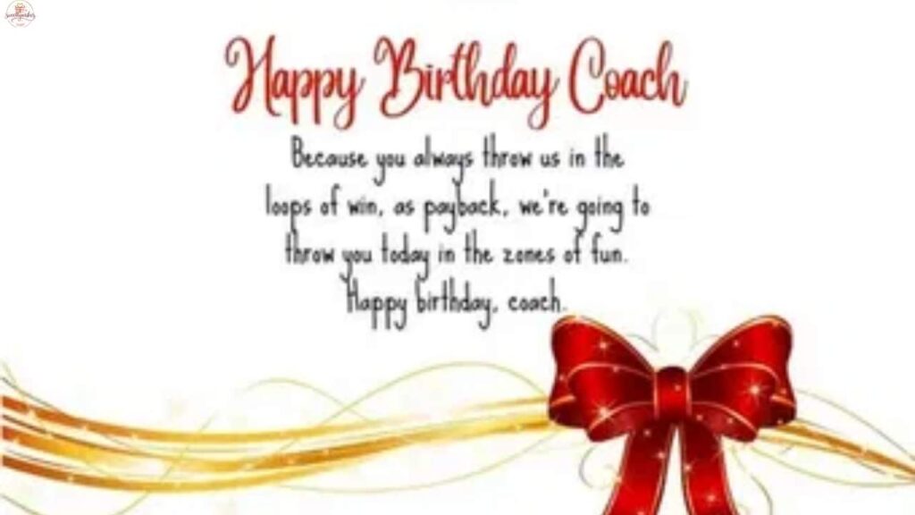 Short Birthday Wishes for Your Coach