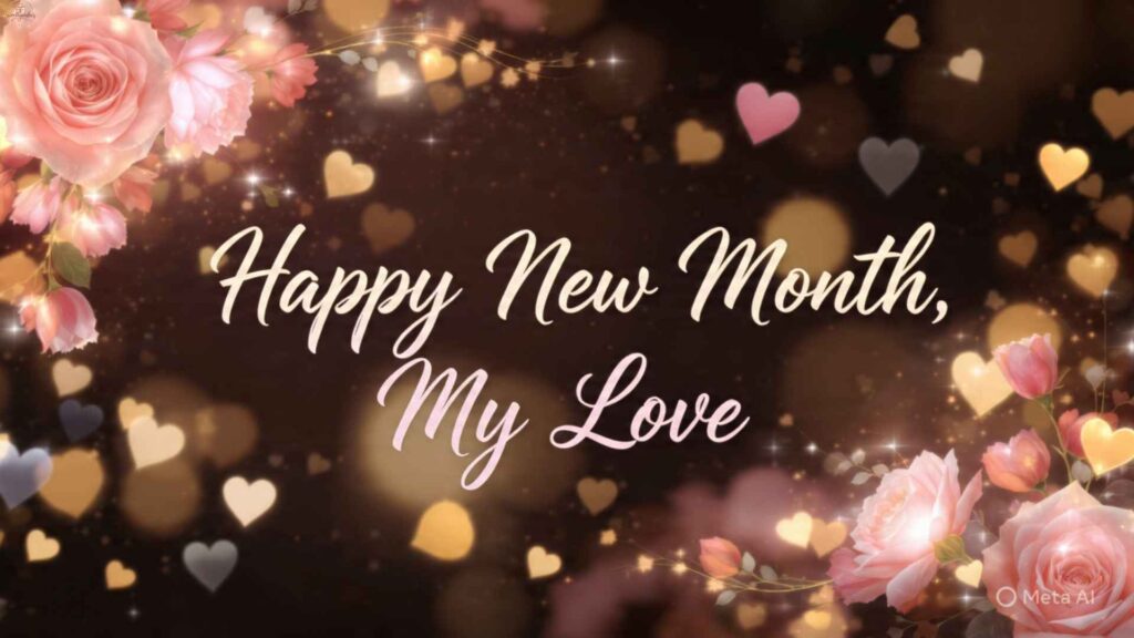 Short New Month Wishes for My Boyfriend