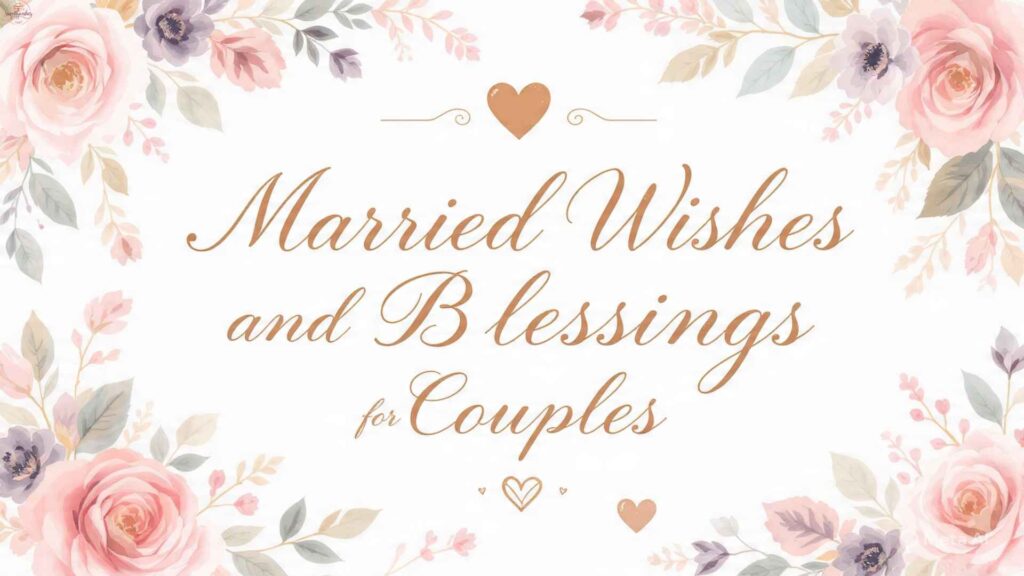 Wedding Wishes For Bride And Groom
