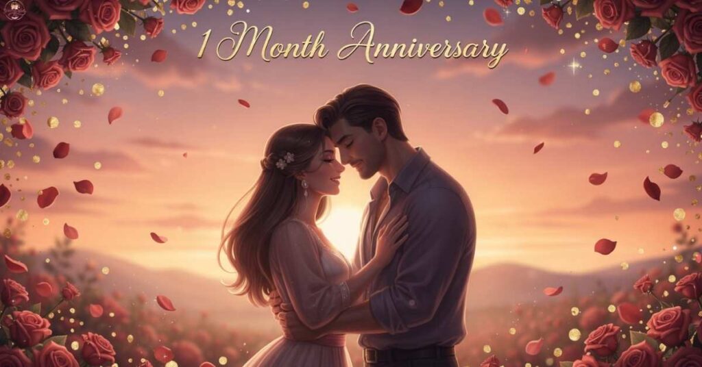 1 Month Anniversary Wishes for Wife
