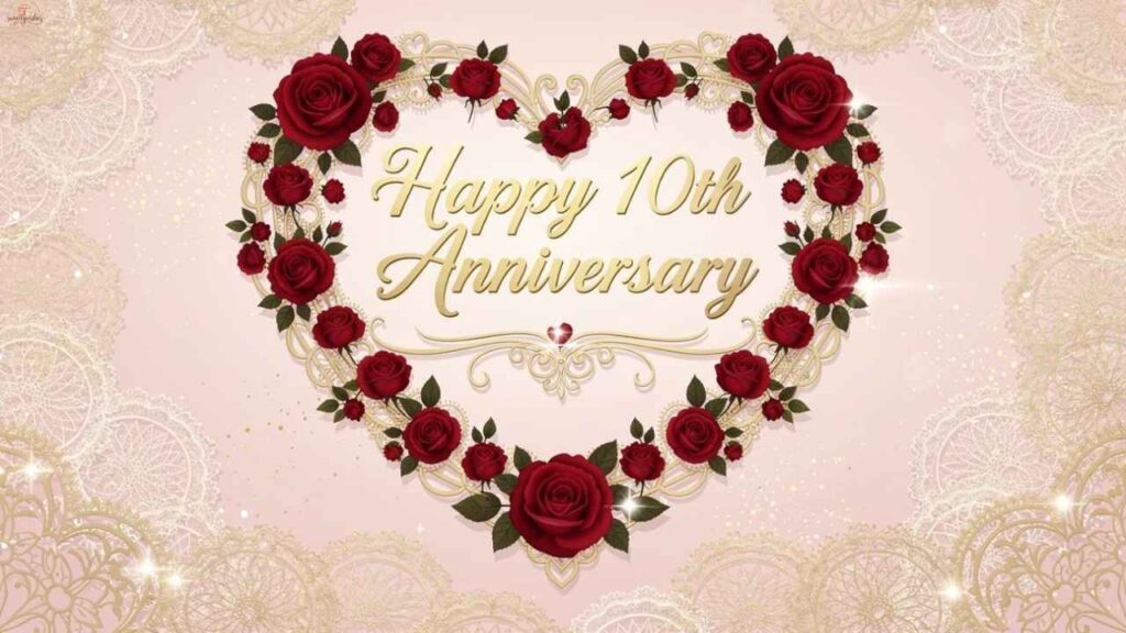 10th Anniversary Wishes for Brother