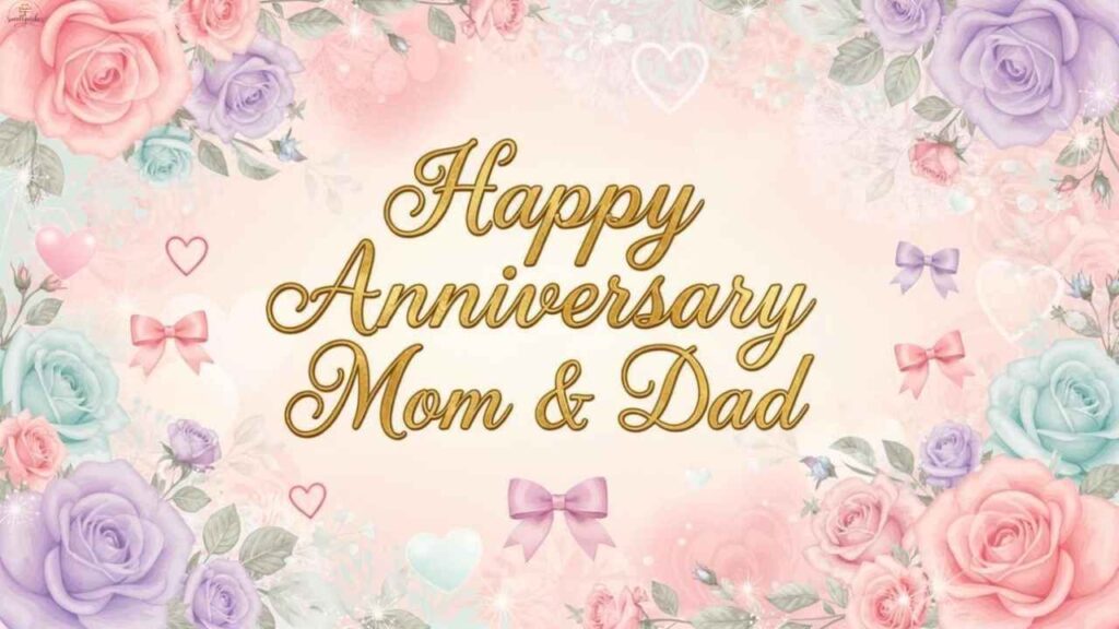 25th Anniversary Wishes for Parents