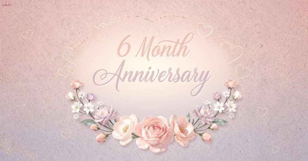 6 Month Anniversary Wishes for Couple