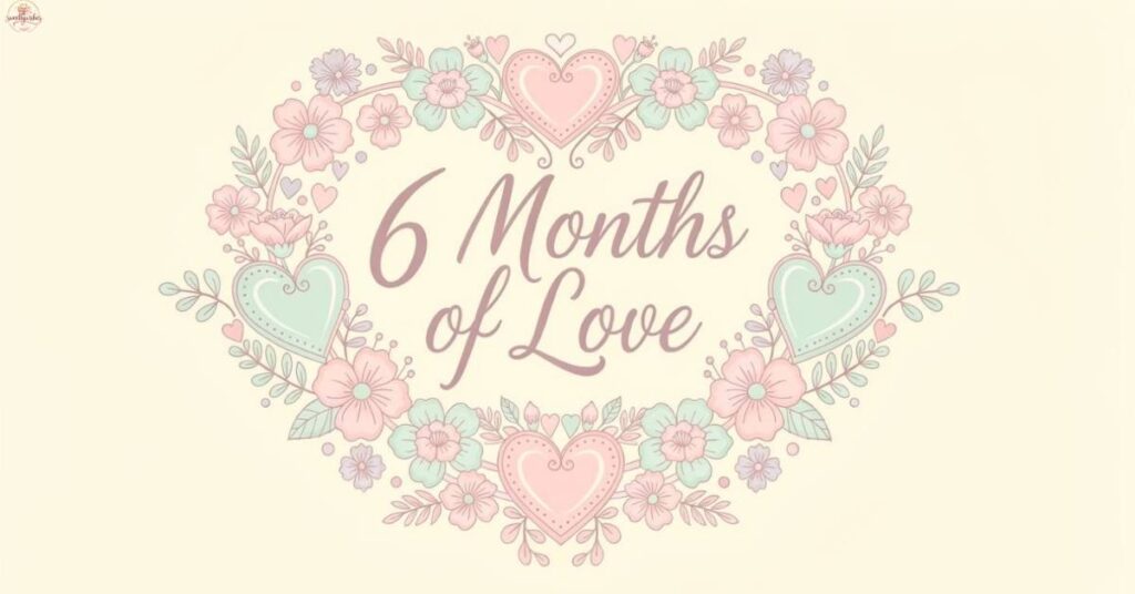 6-Month Anniversary Wishes for Girlfriend