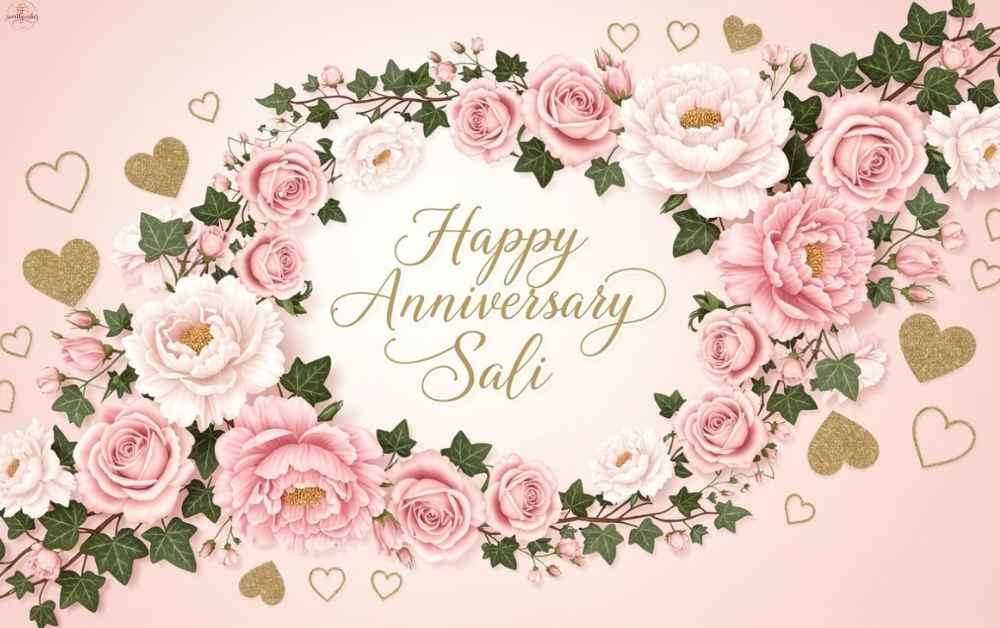 Anniversary Wishes For Sali And Sadhu