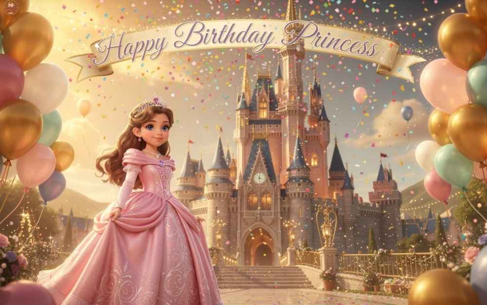 Birthday Wishes For Princess Girl In English