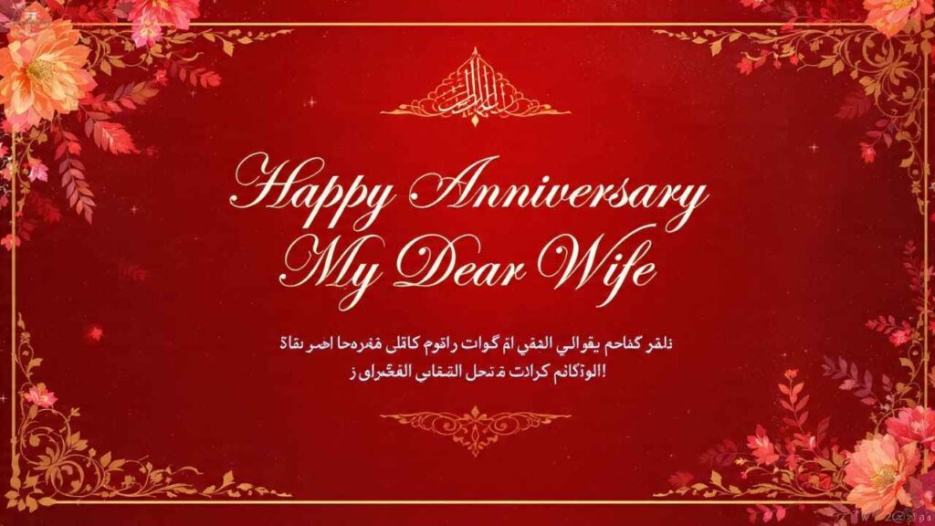Birthday Wishes For Wife In Islam