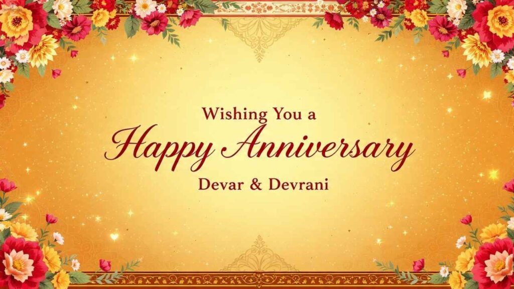 Engagement Anniversary Wishes for Devar Devrani