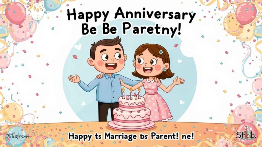 Funny Anniversary Wishes for Parents from Daughter in Hindi