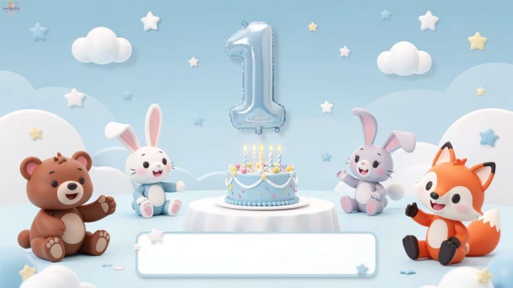 Happy 1st Birthday Quotes & Wishes for Baby Boy