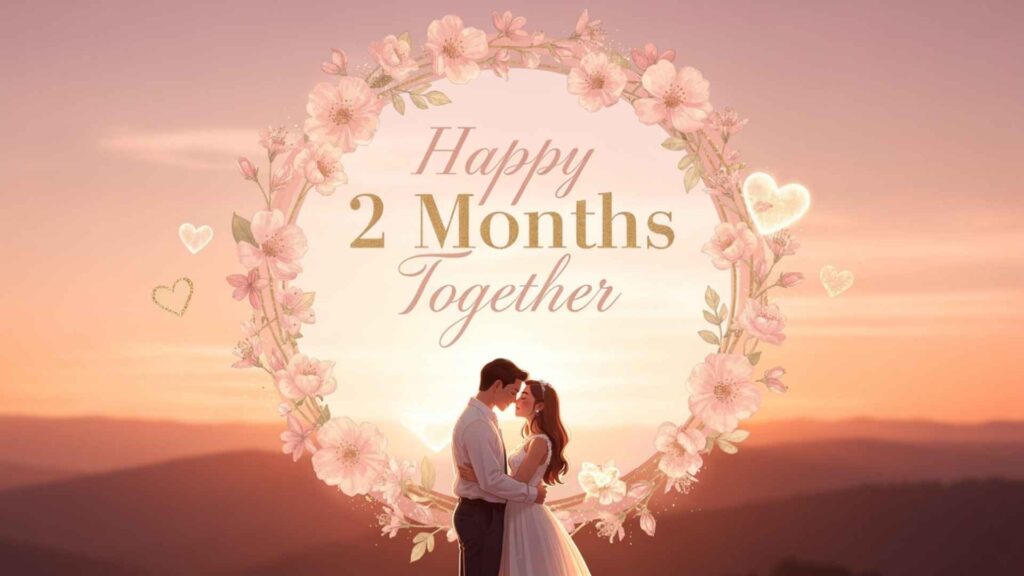 Happy 2 Month Anniversary, My Love
