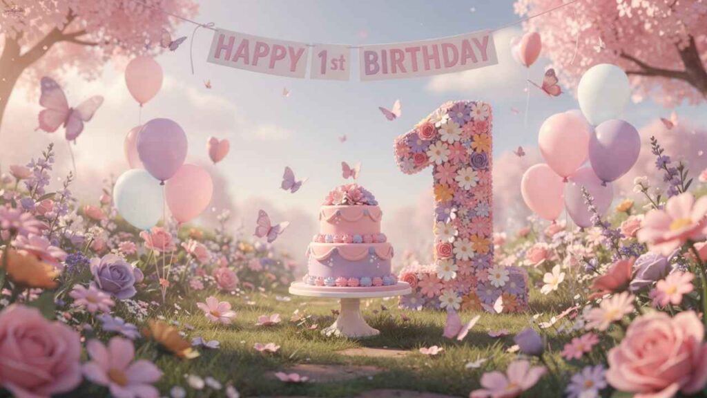 Heart Touching Birthday Wishes for Baby Girl