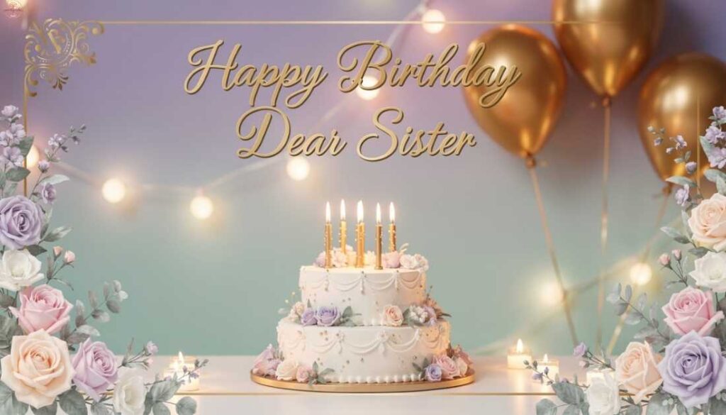 Heartfelt Birthday Wishes for Your Sister