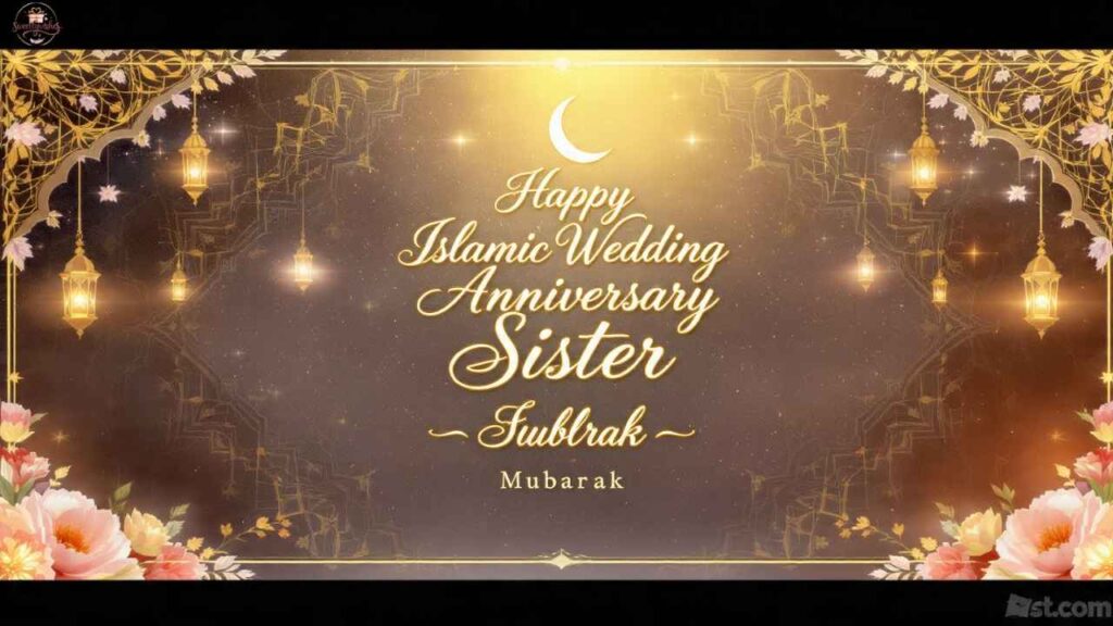 Islamic Happy Anniversary Wishes in Urdu for Sister and Jiju