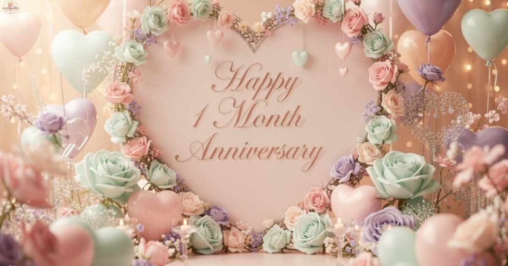 Long Distance One Month Anniversary Messages