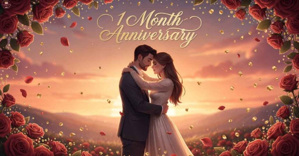 One Month Anniversary Wishes for Sister