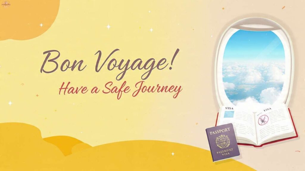 Safe Journey Wishes for a Female Friend