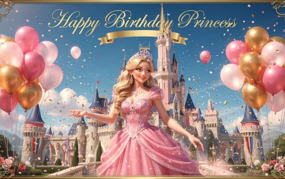 Short Birthday Wishes for Princess Daughter