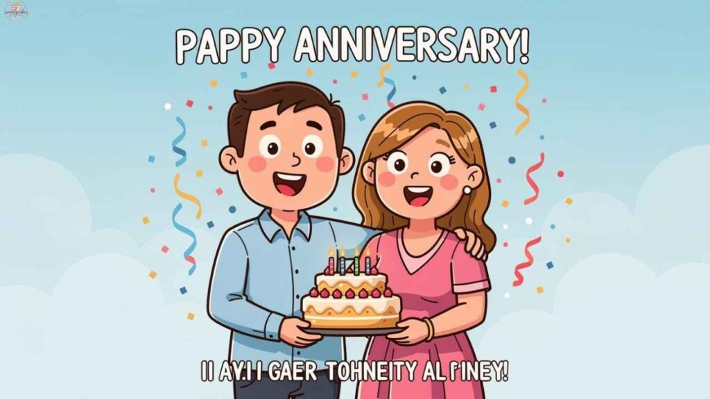 Short Funny Anniversary Wishes for Couple