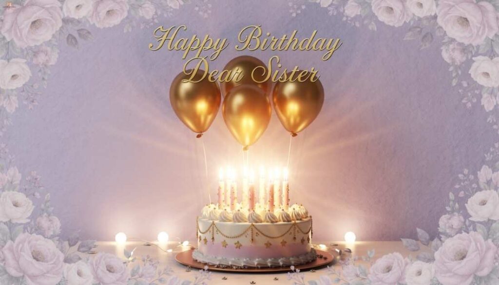 Sweet And Sentimental Sister Birthday Wishes