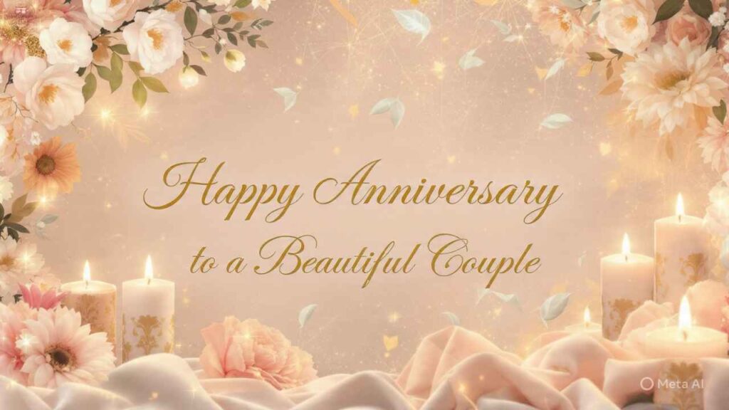 Wedding Anniversary Wishes for Couple Sister