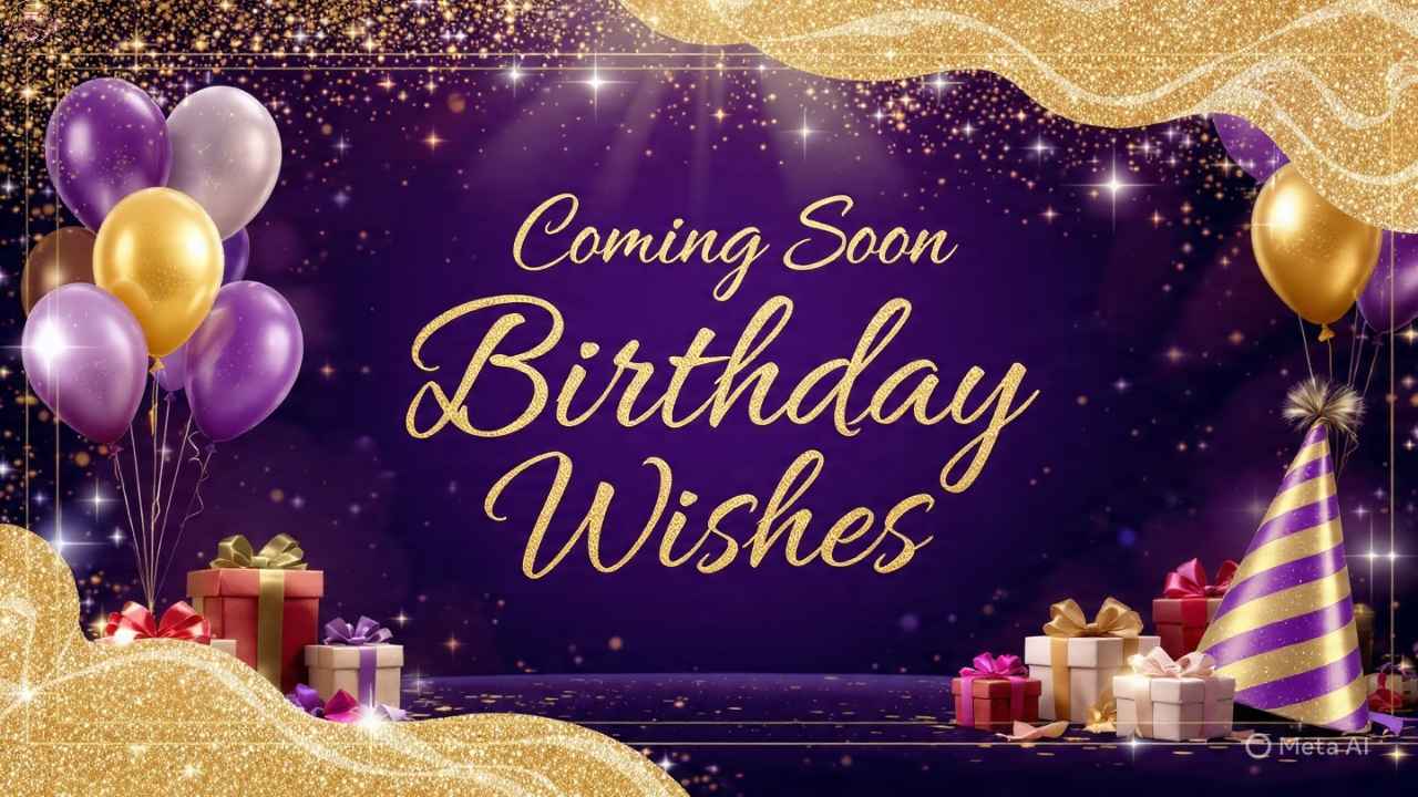 225+ Coming Soon Birthday Wishes for Perfect Advance Celebration Messages