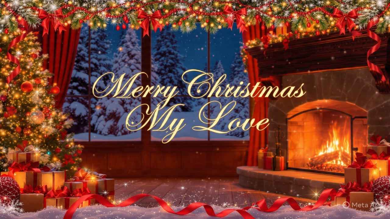 225+ Merry Christmas Wishes to My Love That Melt Hearts Instantly & Create Magic