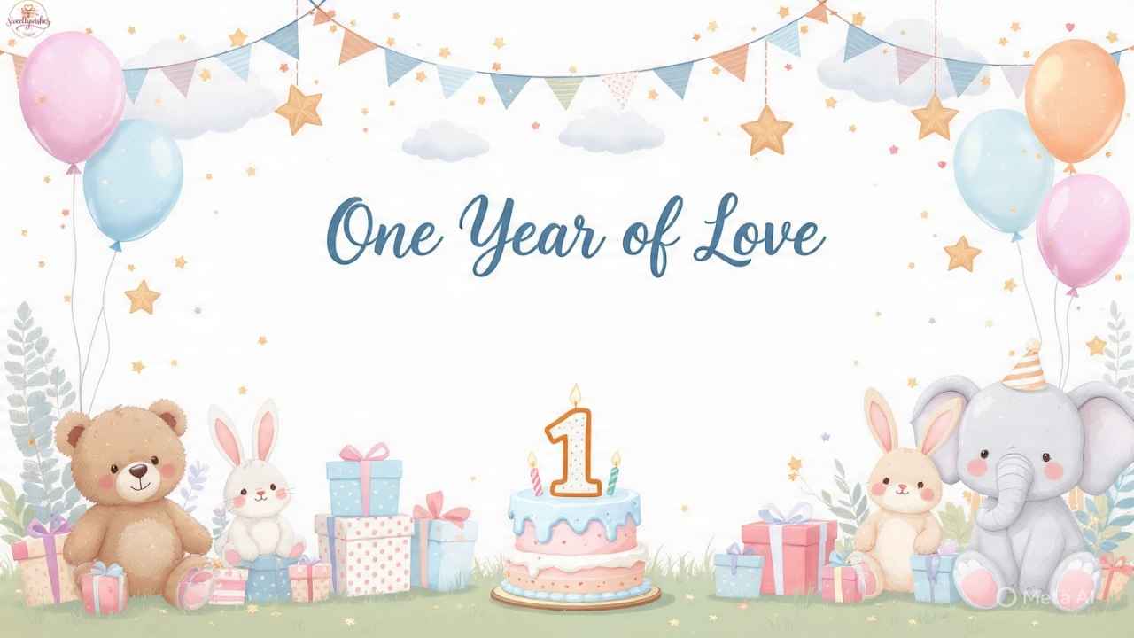 250+  1st Birthday WishesAdorable, Heart-Touching Messages You’ll Love