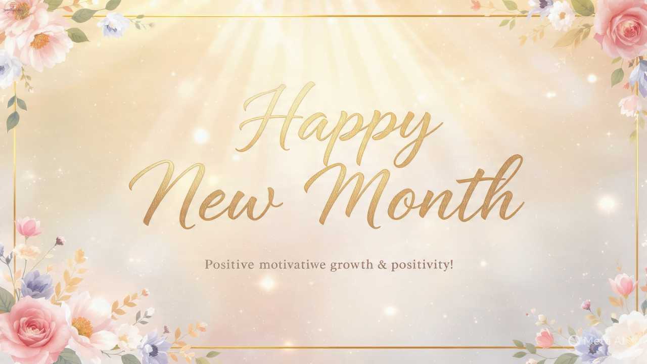 250+ Happy New Month Wishes to My Friend – Sweet, Inspiring & Meaningful Lines