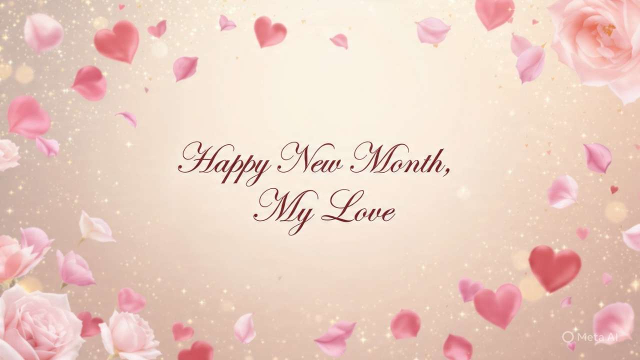 250+ Happy New Month Wishes to My Love – Romantic Fresh Start Messages
