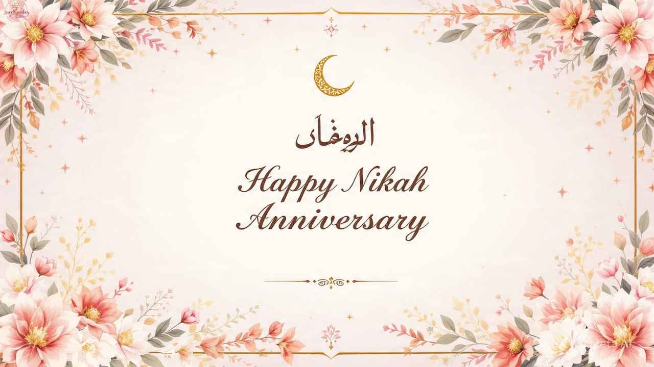 275+ Happy Nikah Anniversary Wishes Heartfelt Islamic Duas & Blessings for Couples