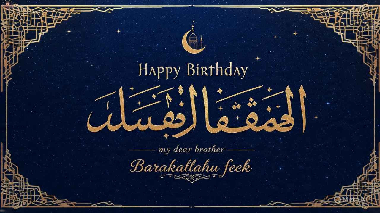 275+ Islamic Birthday Wishes for Brother Filled with Love & Duas