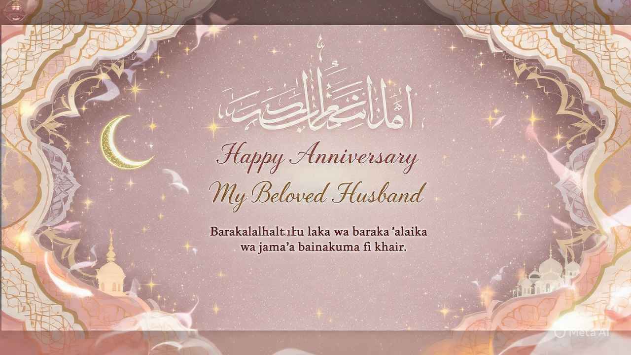 475+ Anniversary Wishes for Husband in Islam – Beautiful Duas, Love & Blessings