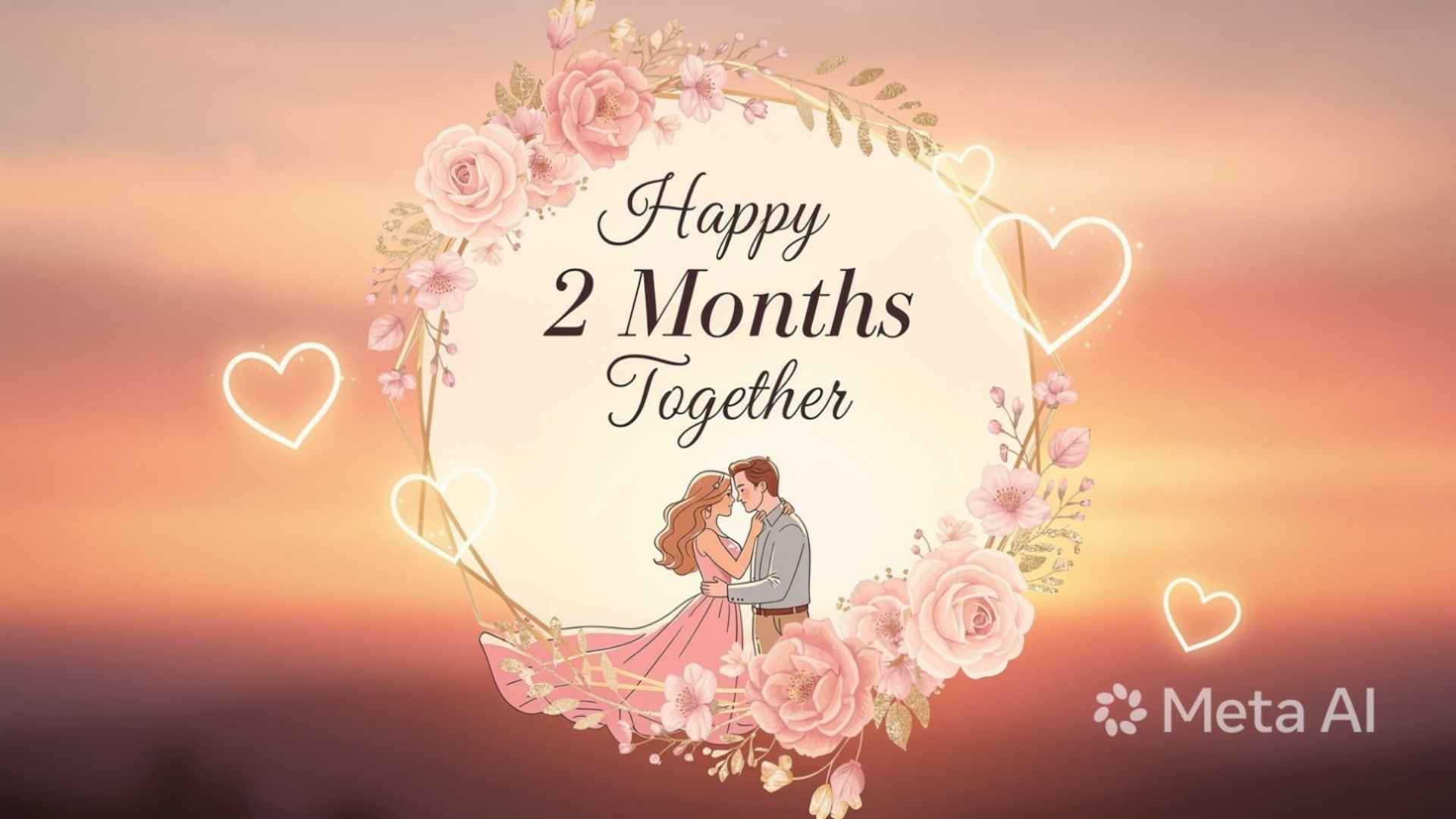 250+ 2 Month Anniversary Wishes – Romantic, Cute & Emotional Lines