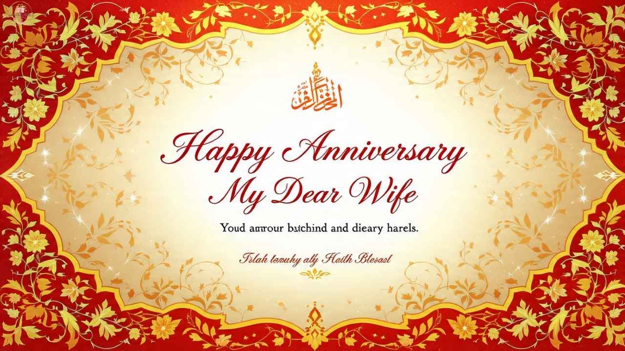 250+ Anniversary Wishes for Wife in Islam – Beautiful Duas & Love Messages