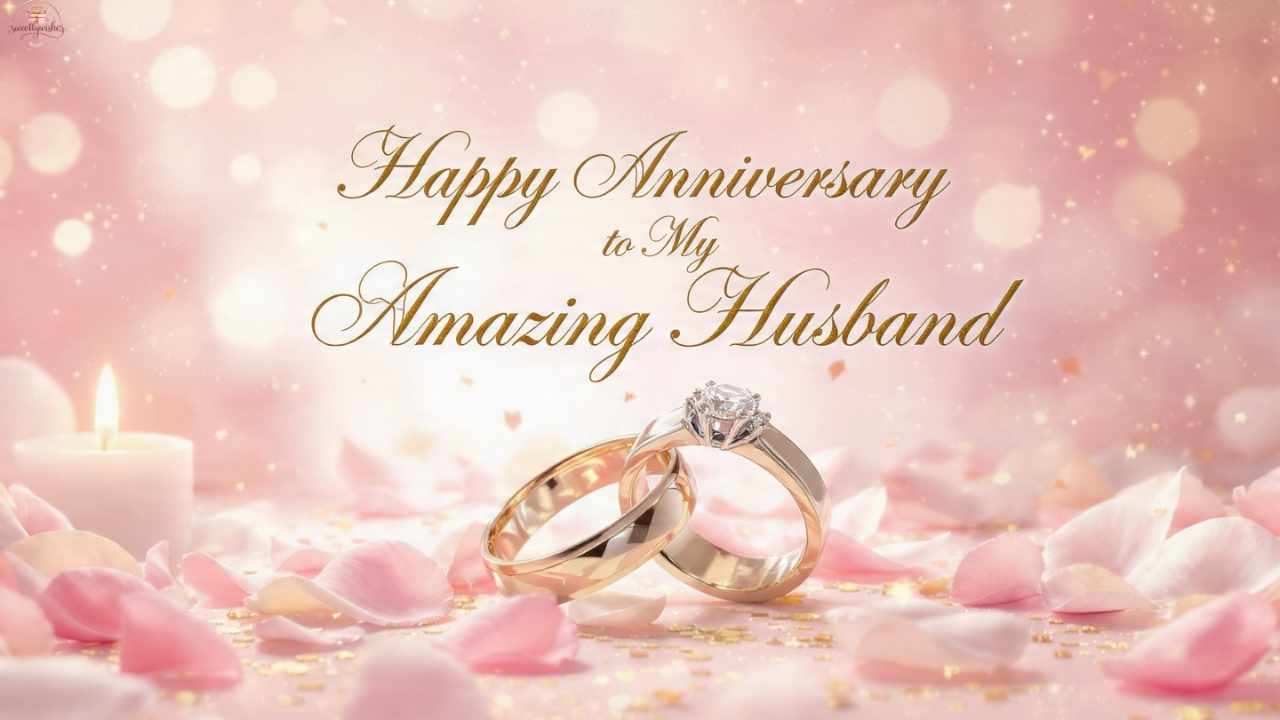 275+ Wedding Anniversary Wishes for Husband – Heartfelt Love Messages & Romantic Lines