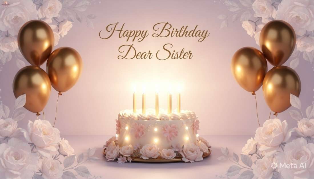 300+ Heartfelt Birthday Wishes for Sister-Heartwarming, Loving & Rarely Found Wishes